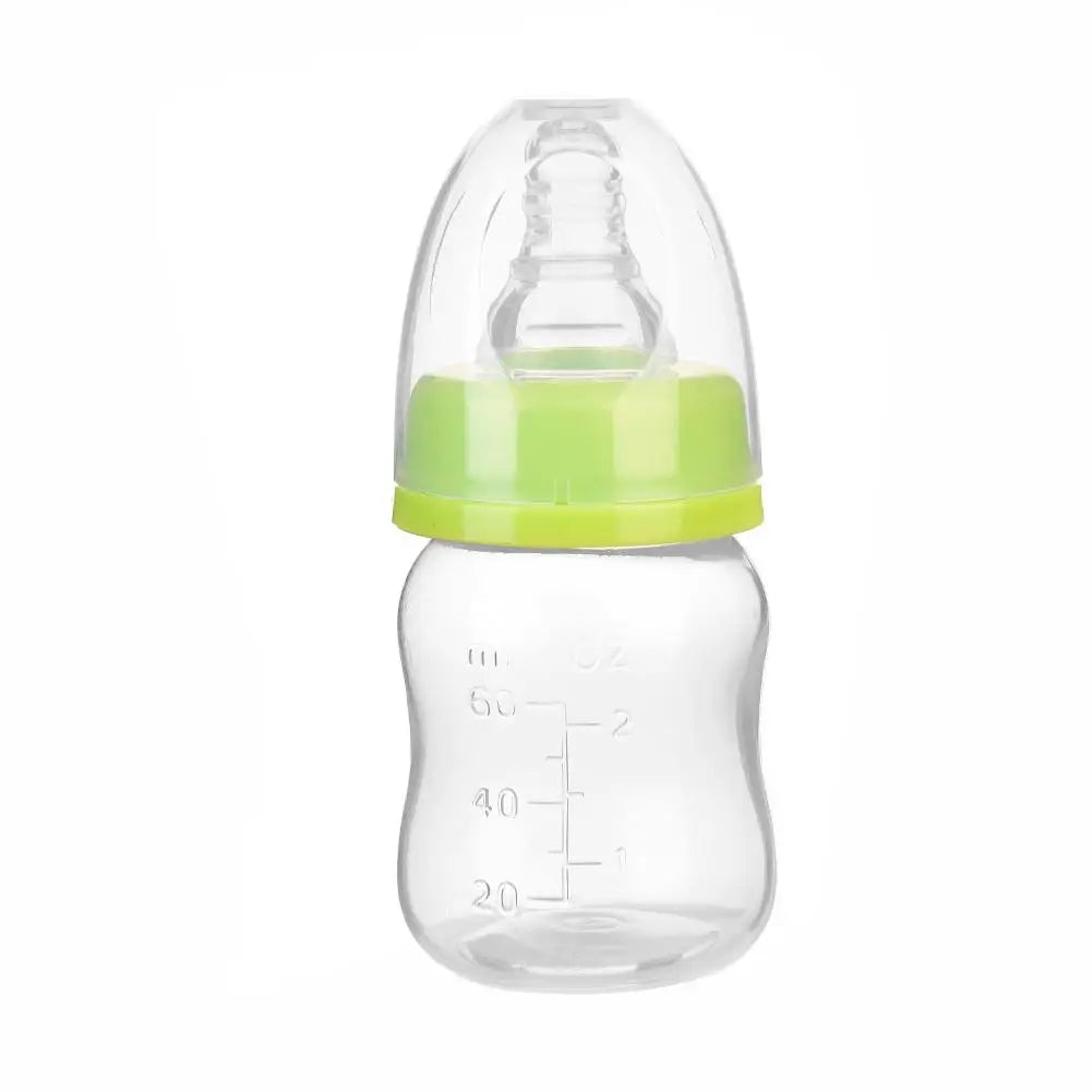 Mini Biberon Nomade 60 ml pour Nouveau-Né | Sans BPA | Idéal Lait et Jus