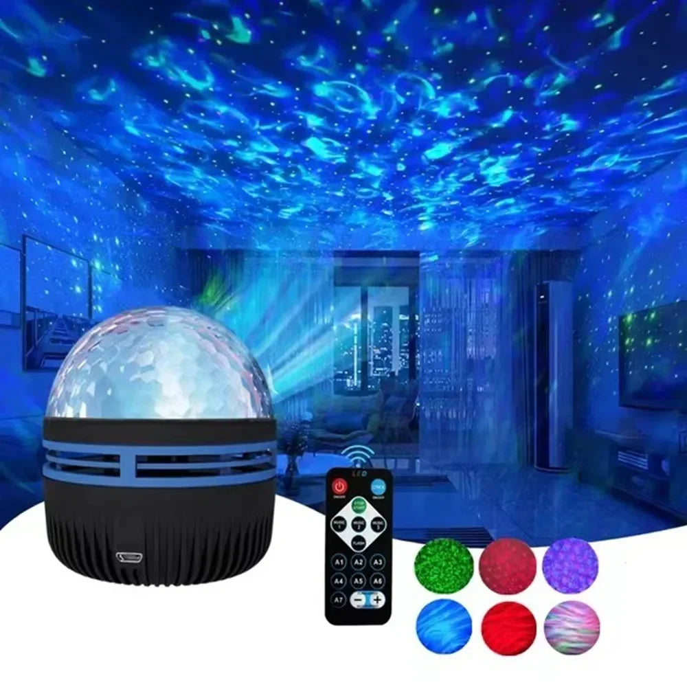 Projecteur Ciel Étoilé Aurora | Lampe d'Ambiance Galaxie & Veilleuse Magique