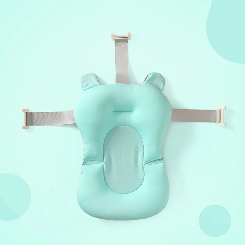 Baignoire Pliable Bébé avec Coussin Ergonomique | Mon Premier Bain Sécurisé