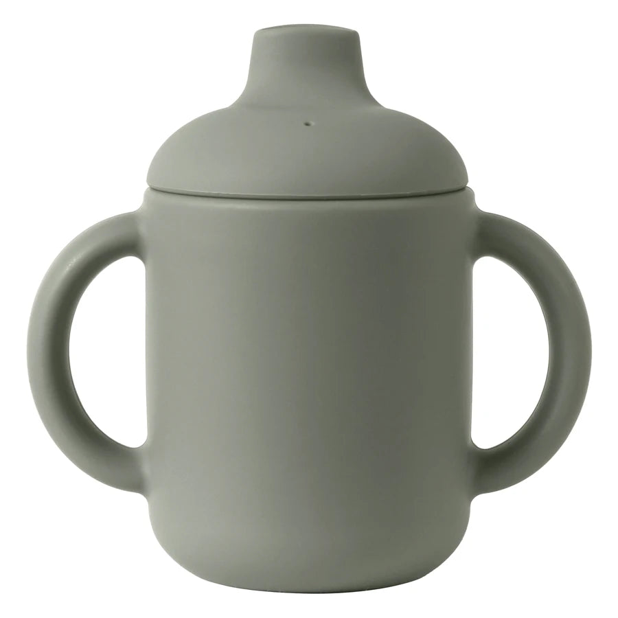 Tasse d'Apprentissage Étanche pour Bébé | Double Poignée en Silicone Souple Sans BPA