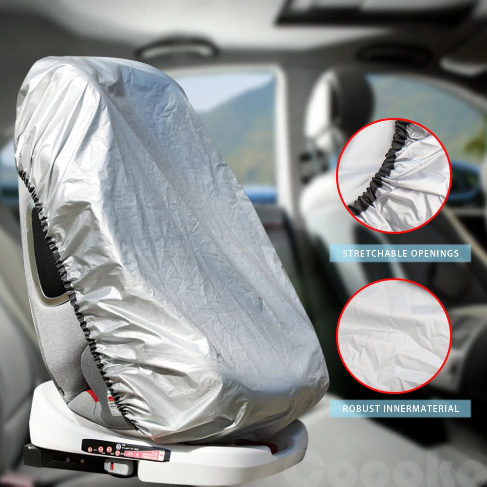 Housse Pare-Soleil Universelle pour Siège Auto | Protection & Confort Anti-UV
