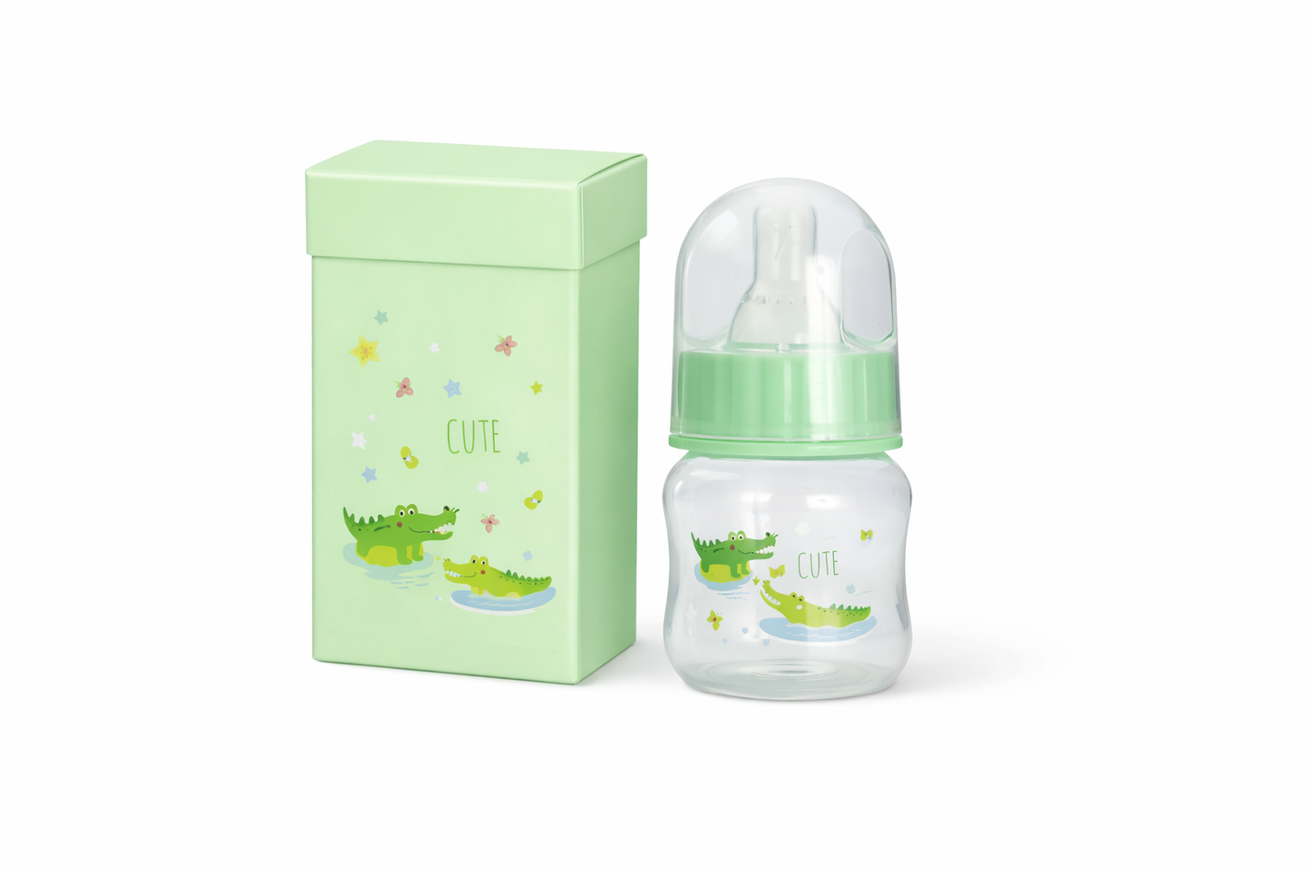 Mini Biberon Nomade 50 ml | Sans Fuite et Ultra-Portable pour Bébé