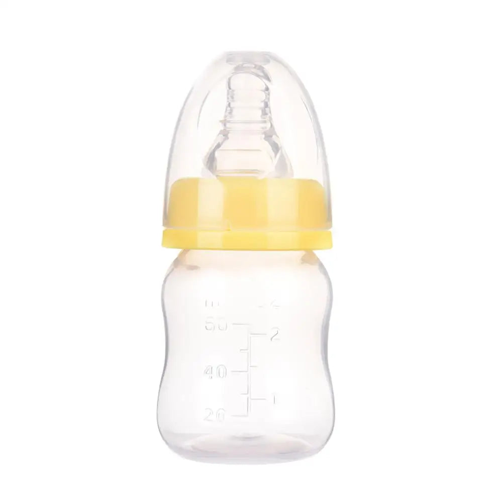 Mini Biberon Nomade 60 ml pour Nouveau-Né | Sans BPA | Idéal Lait et Jus