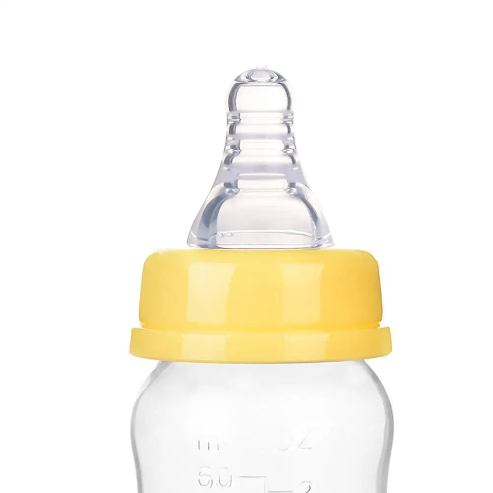Mini Biberon Nomade 60 ml pour Nouveau-Né | Sans BPA | Idéal Lait et Jus