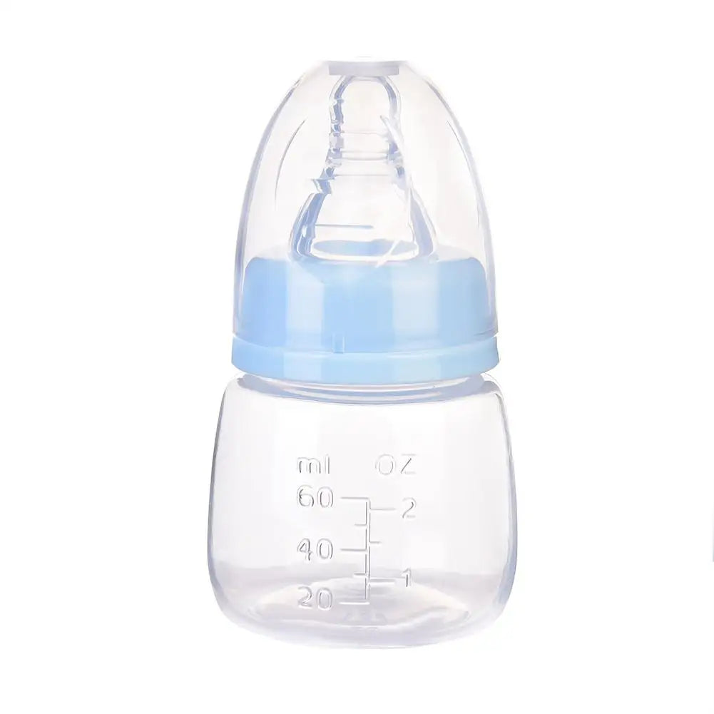 Mini Biberon Nomade 60 ml pour Nouveau-Né | Sans BPA | Idéal Lait et Jus
