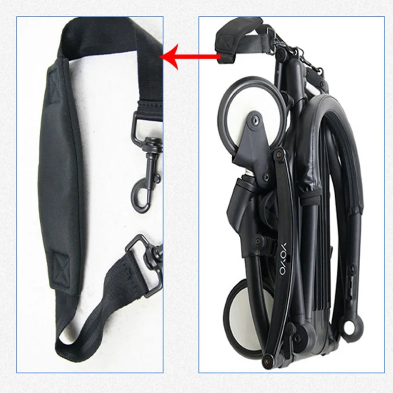 Sangle de Transport Ajustable pour Poussette | Portez votre Poussette en Toute Simplicité