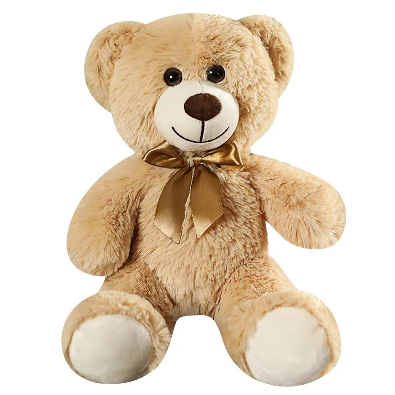 Ours en Peluche Géant avec Nœud Papillon Coloré | Compagnon Câlin XXL
