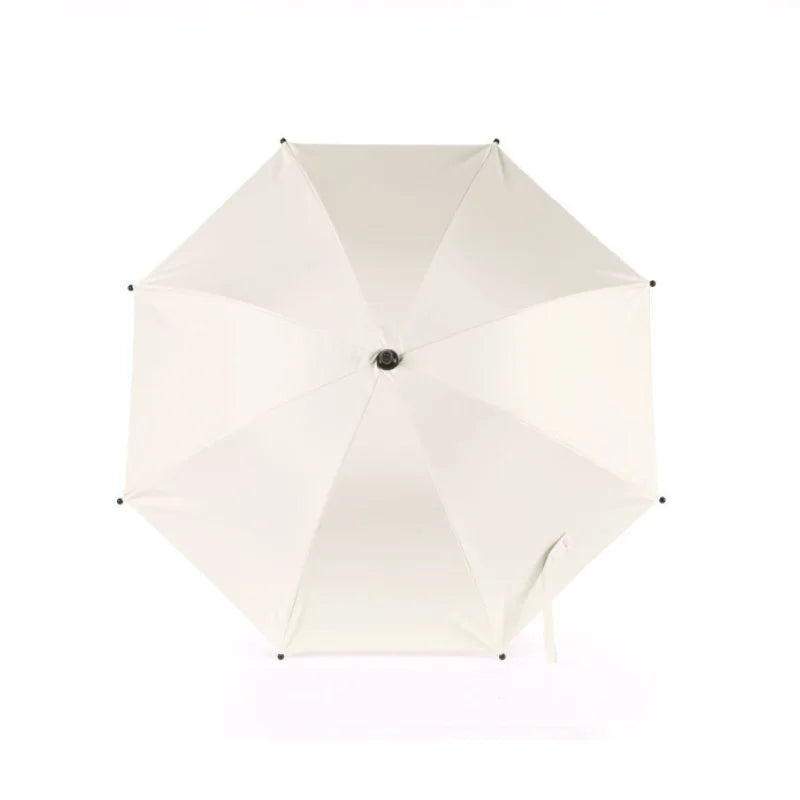 Ombrelle de Poussette Universelle Anti-UV, Parasol Flexible Réglable à 360°