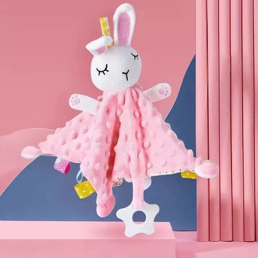 Doudou Étiquettes Sensoriel pour Bébé | Éveil & Réconfort Premier Âge
