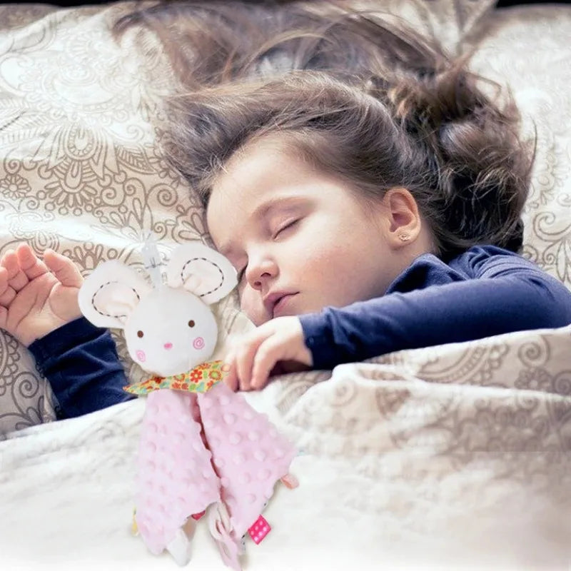 Doudou Mouchoir pour Bébé | Compagnon de Sommeil & Éveil Sensoriel