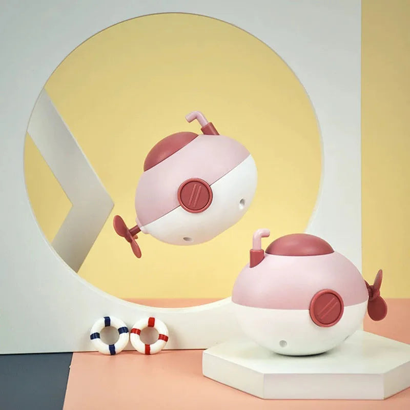 Jouet de Bain Sous-Marin Mécanique | Compagnon Aquatique à Remonter pour Enfants