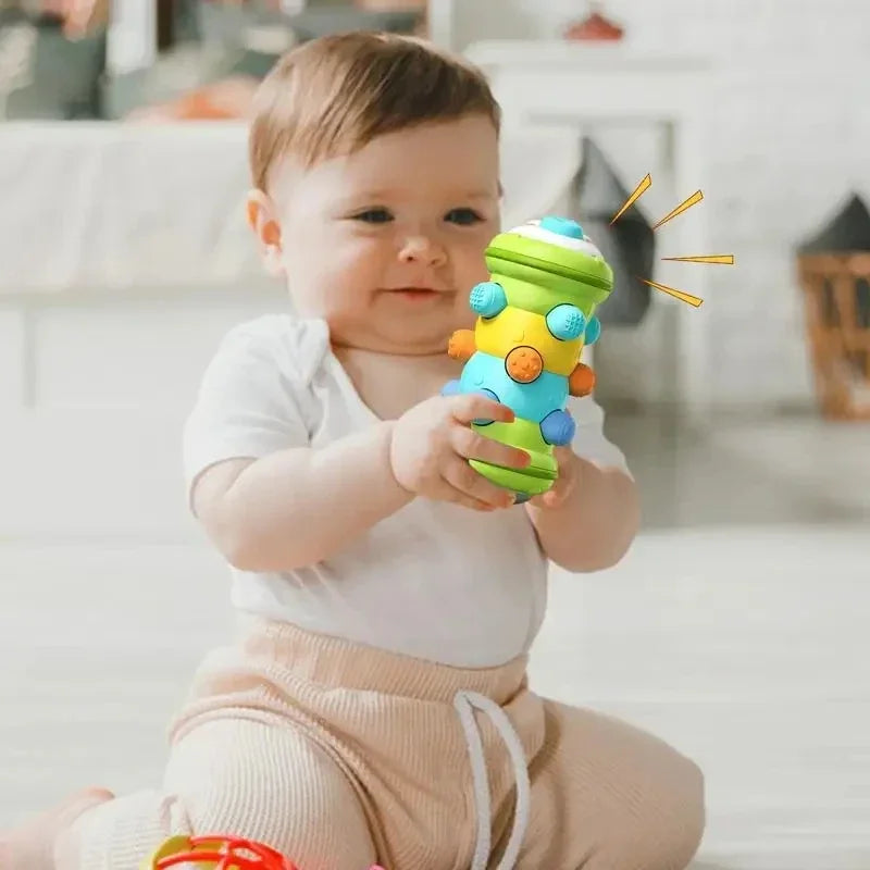 Rouleau de Motricité pour Bébé | Éveil Rampant & Chenille Sensorielle