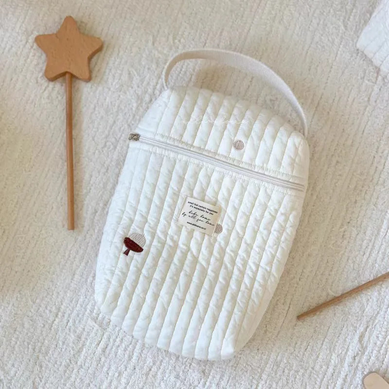 Sac à Langer Matelassé Premium – Élégance & Praticité
