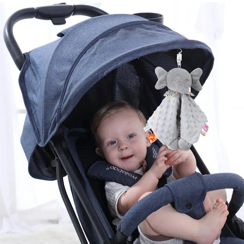 Doudou Mouchoir pour Bébé | Compagnon de Sommeil & Éveil Sensoriel