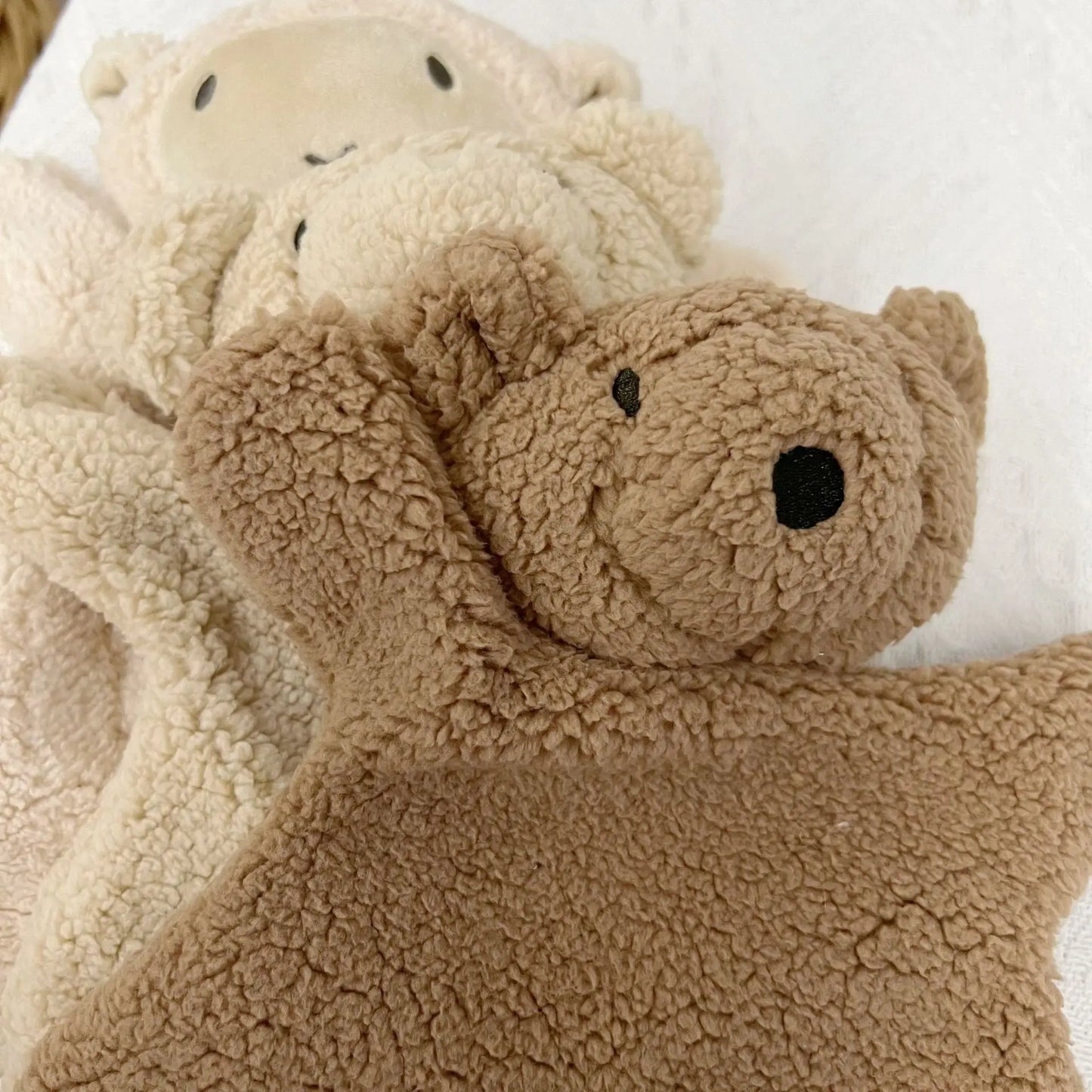 Poupée de Chiffon Dormeuse pour Nouveau-Né | Doudou Réconfortant Premier Âge