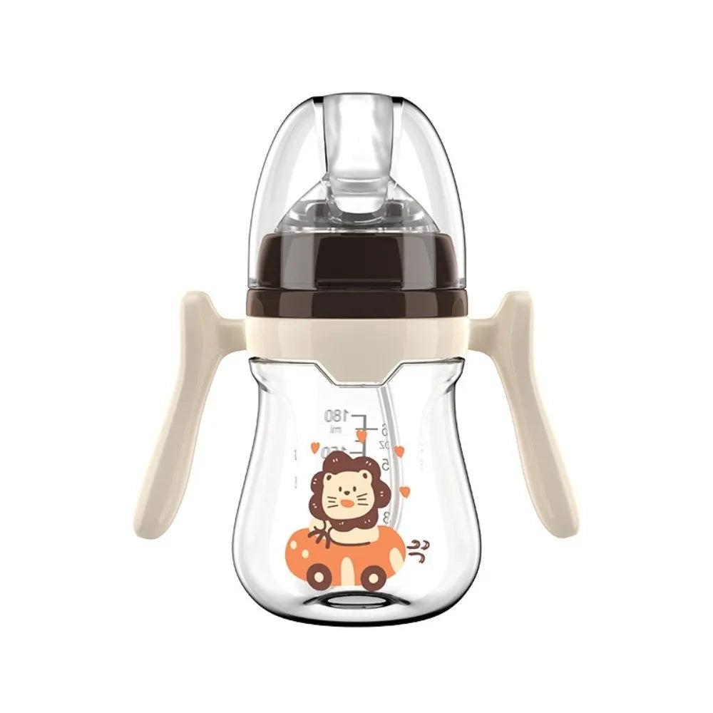 Tasse d'Apprentissage Évolutive pour Bébé | Biberon Paille Anti-Colique 180 ml / 240 ml