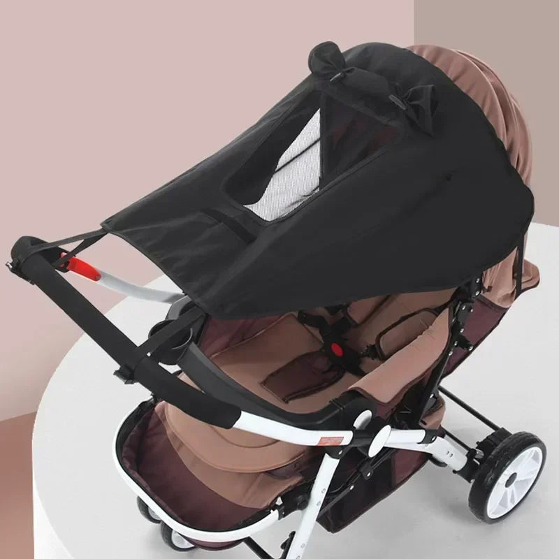 Pare-soleil Poussette Multi-Protection | UV50+, Pluie & Moustiquaire