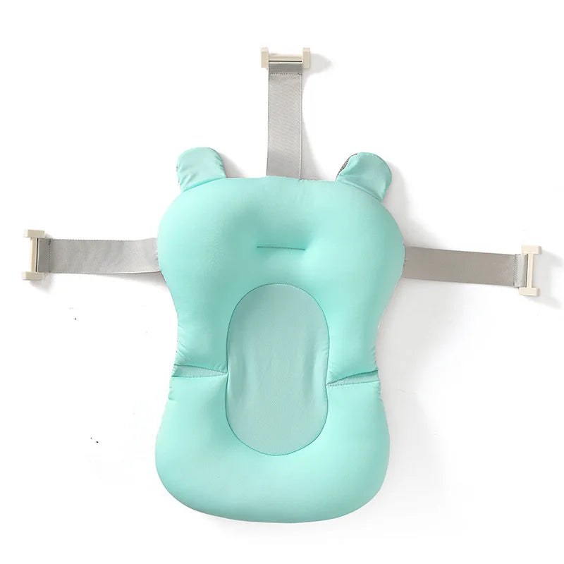 Baignoire Pliable Bébé avec Coussin Ergonomique | Mon Premier Bain Sécurisé