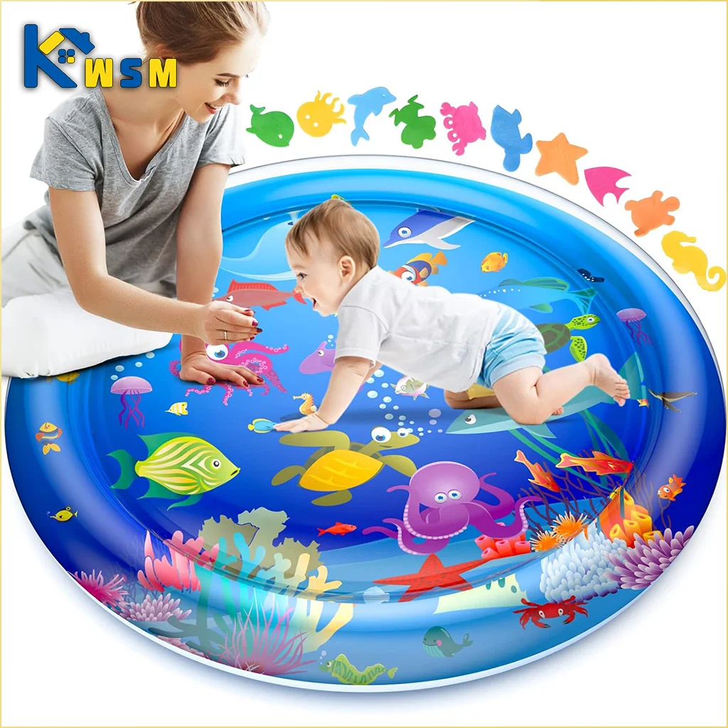 Tapis d'Éveil à l'Eau pour Bébé | Expérience Sensorielle Aquatique