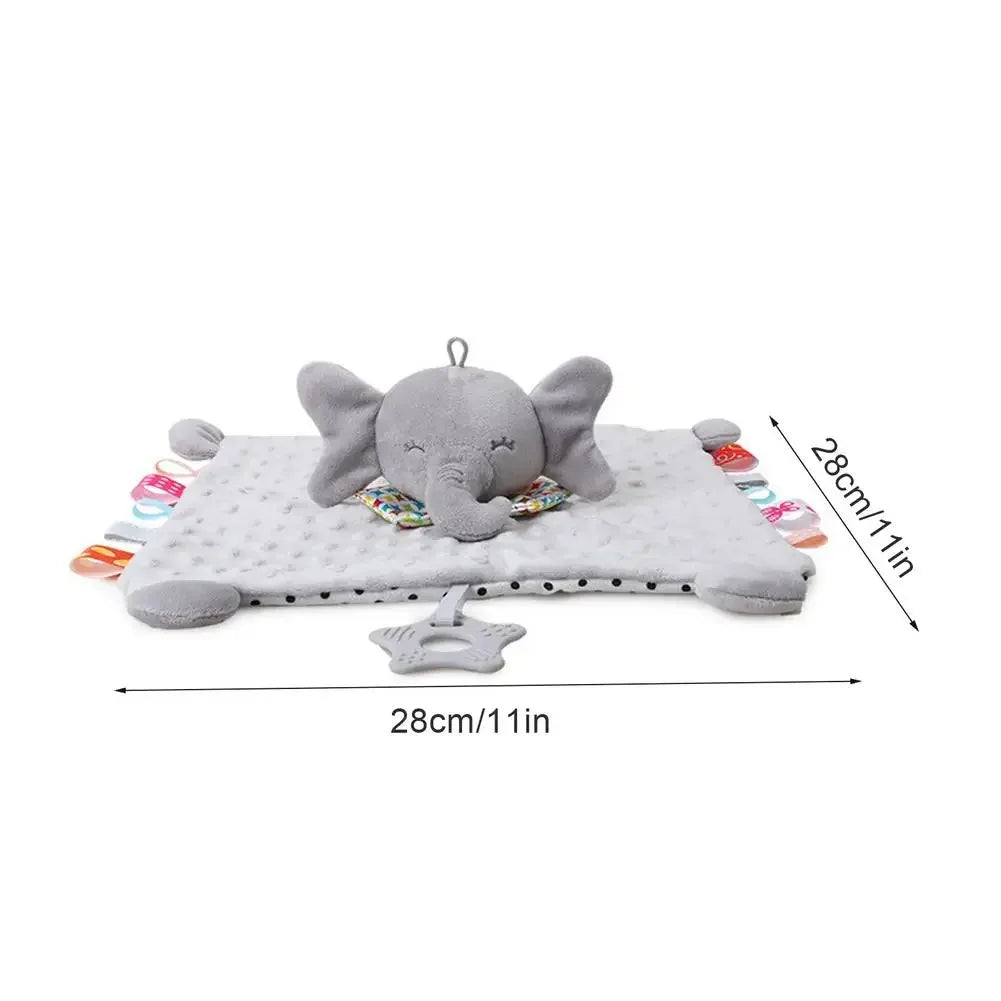 Doudou Mouchoir pour Bébé | Compagnon de Sommeil & Éveil Sensoriel