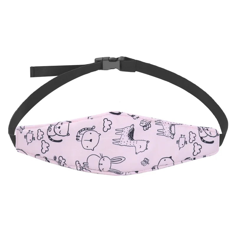 Bandeau de Support de Tête Réglable pour Siège Auto et Poussette Bébé | Sommeil Serein