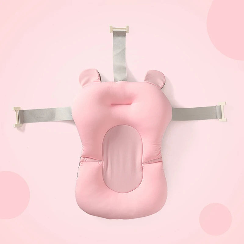 Baignoire Pliable Bébé avec Coussin Ergonomique | Mon Premier Bain Sécurisé