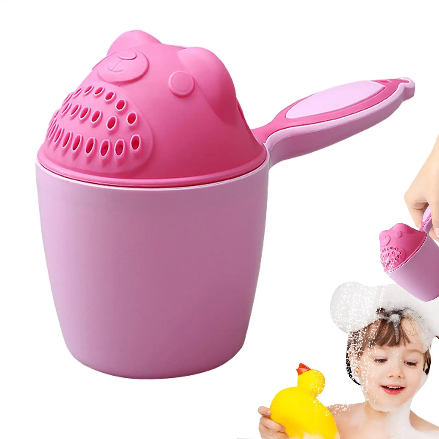 Gobelet de Rinçage pour le Bain de Bébé avec Poignée