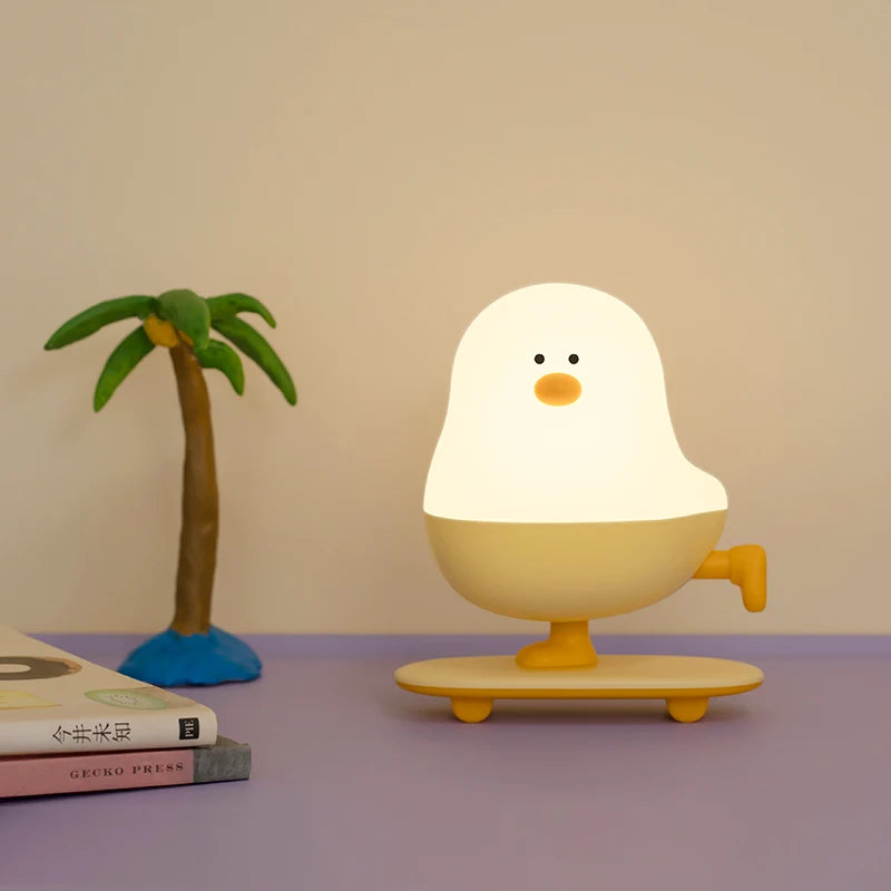 Veilleuse Tactile Poussin | Intensité Variable & Rechargeable