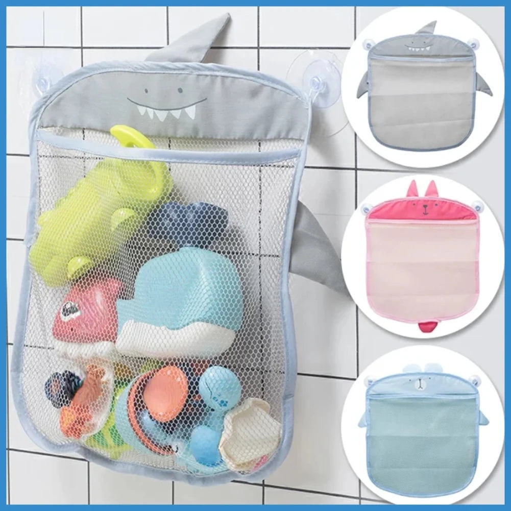 Filet de Rangement pour Jouets de Bain à Ventouses