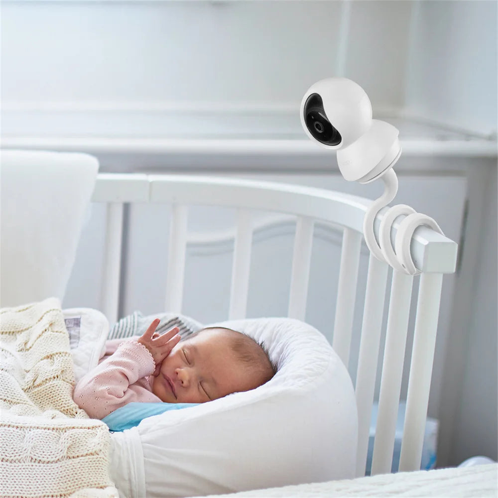 Support de Babyphone Universel | Bras Flexible Réglable pour Lit Bébé
