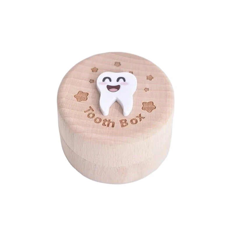 Boîte à Dents de Lait en Bois | Écrin à Souvenirs d'Enfance