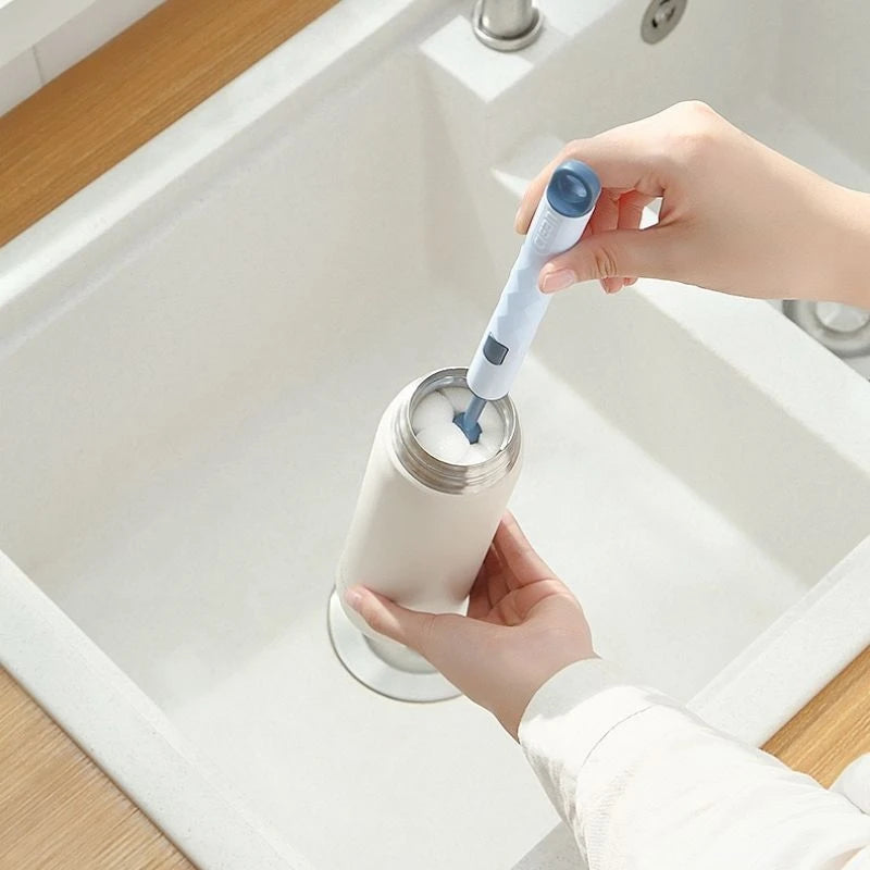 Kit de Goupillons Biberon et Tétine 360° | Brosse Souple et Portable