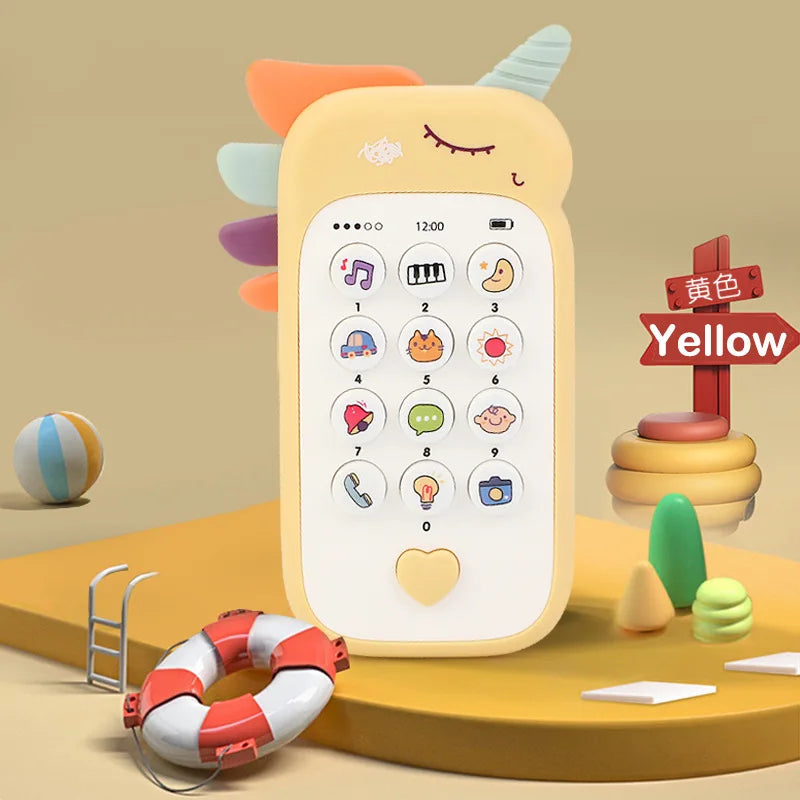 Téléphone Musical et Lumineux pour Bébé | Éveil & Imitation Unicorn