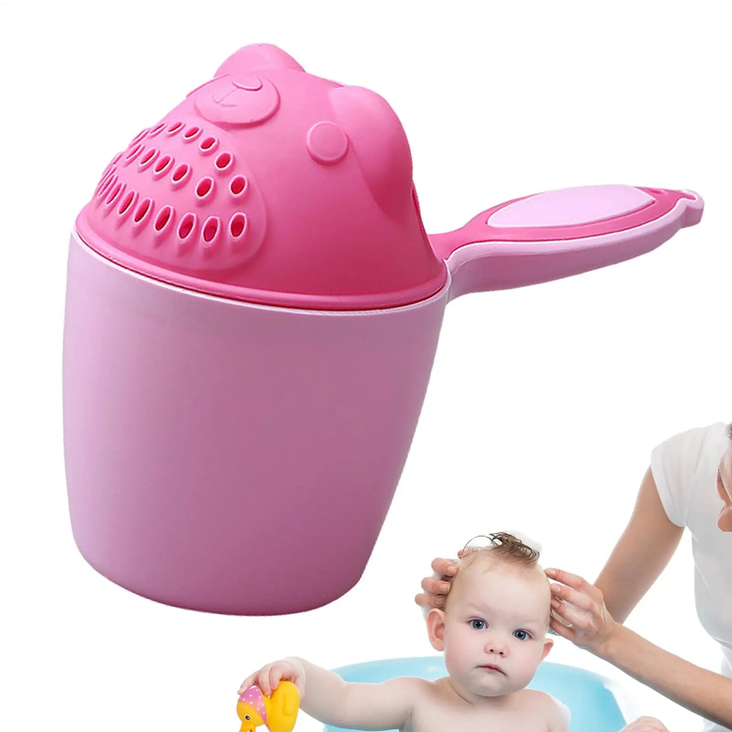 Gobelet de Rinçage pour le Bain de Bébé avec Poignée