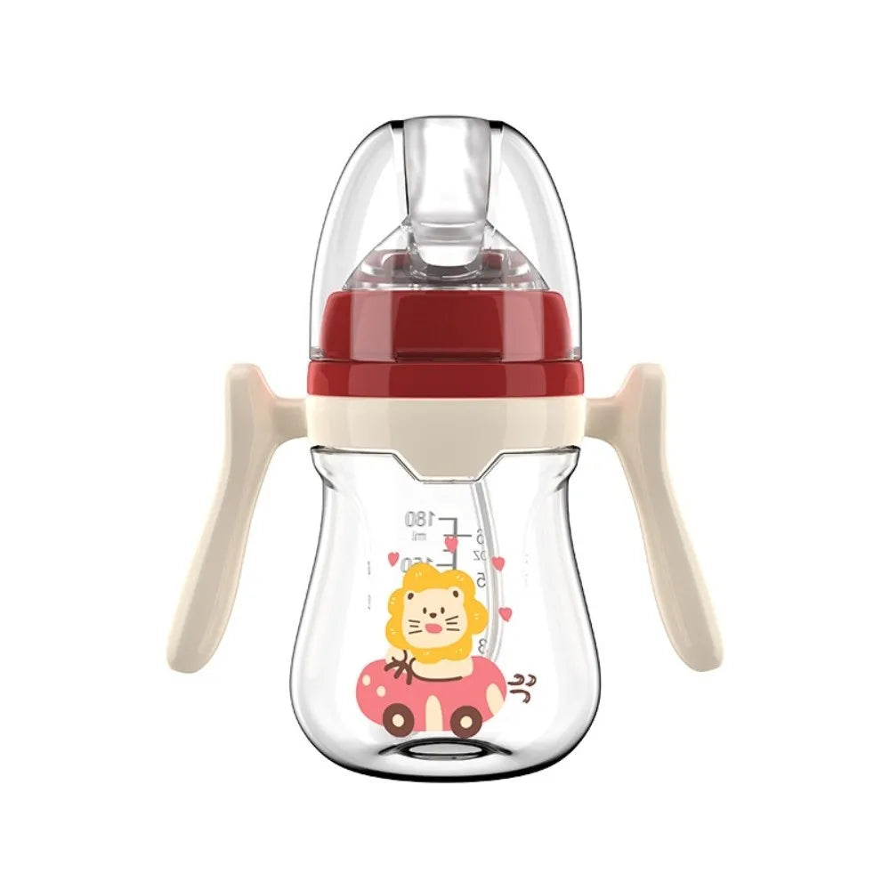 Tasse d'Apprentissage Évolutive pour Bébé | Biberon Paille Anti-Colique 180 ml / 240 ml