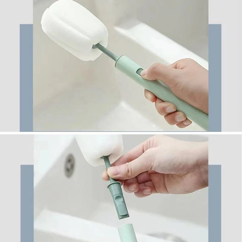 Kit de Goupillons Biberon et Tétine 360° | Brosse Souple et Portable