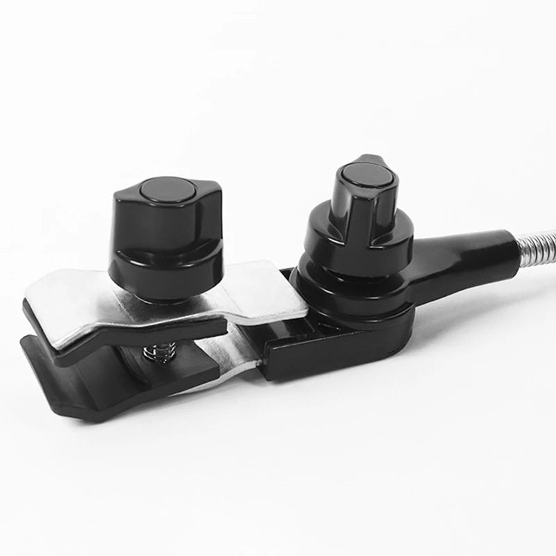 Ombrelle de Poussette Universelle Anti-UV, Parasol Flexible Réglable à 360°