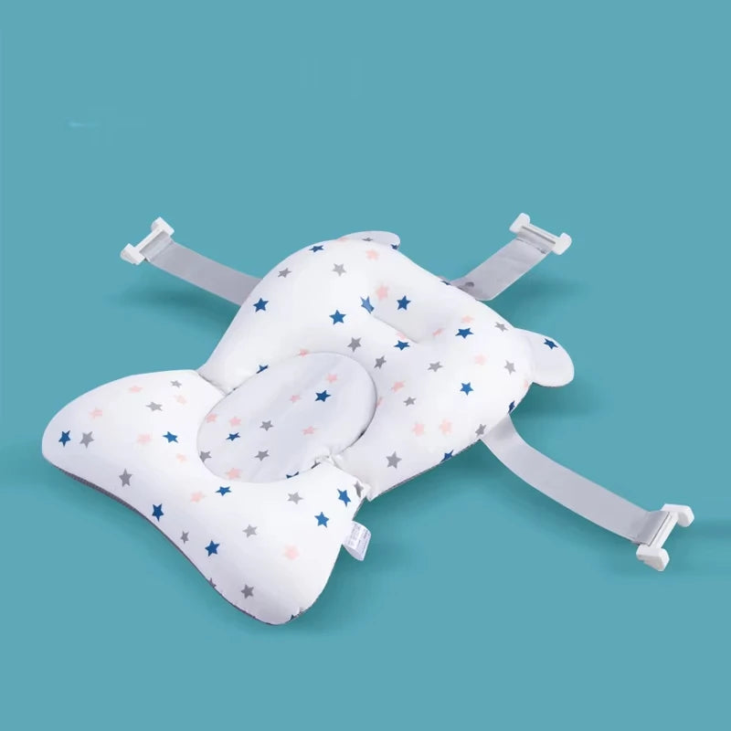 Coussin de Bain Flottant et Ajustable pour Bébé | Réducteur de Baignoire Ergonomique et Moelleux