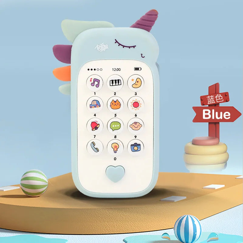 Téléphone Musical et Lumineux pour Bébé | Éveil & Imitation Unicorn