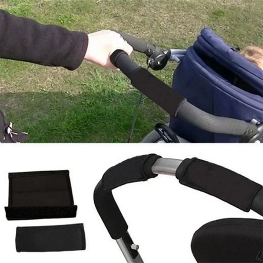 Lot de 2 Housses en Tissu Oxford pour Barre de Protection de Poussette | Protection & Hygiène