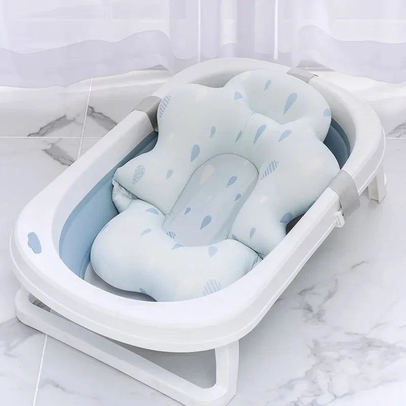 Coussin de Bain Antidérapant pour Bébé | Réducteur Flottant et Ergonomique pour Baignoire