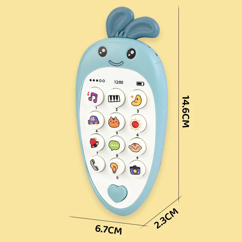 Téléphone Musical et Lumineux pour Bébé | Éveil & Imitation Unicorn