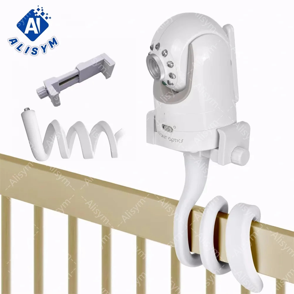 Support de Babyphone Universel | Bras Flexible Réglable pour Lit Bébé