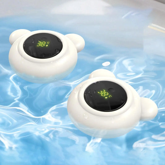 Thermomètre de Bain Numérique pour Bébé | Indicateur de Température Étanche et Flottant