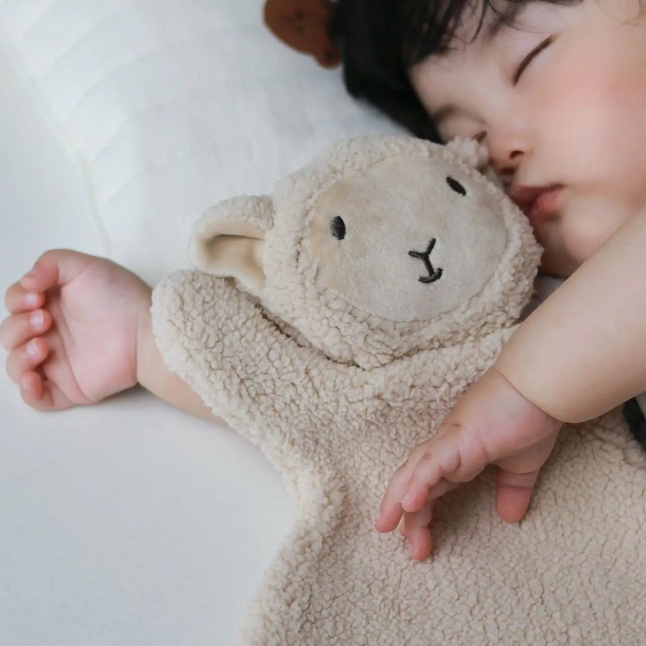 Poupée de Chiffon Dormeuse pour Nouveau-Né | Doudou Réconfortant Premier Âge