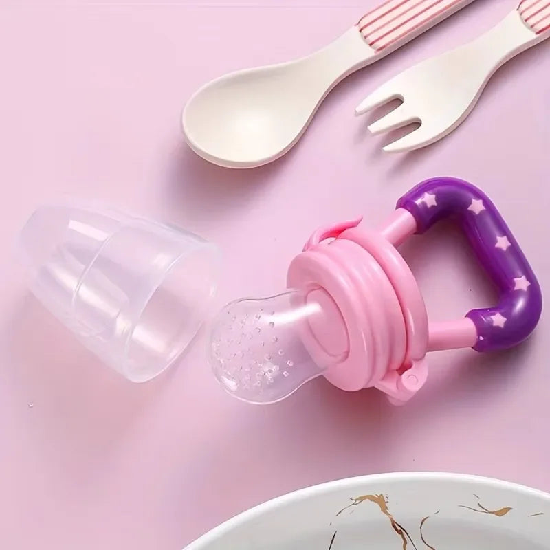 Lot de 3 Tétines Grignoteuses en Silicone