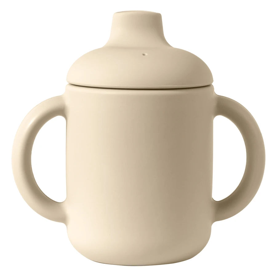 Tasse d'Apprentissage Étanche pour Bébé | Double Poignée en Silicone Souple Sans BPA