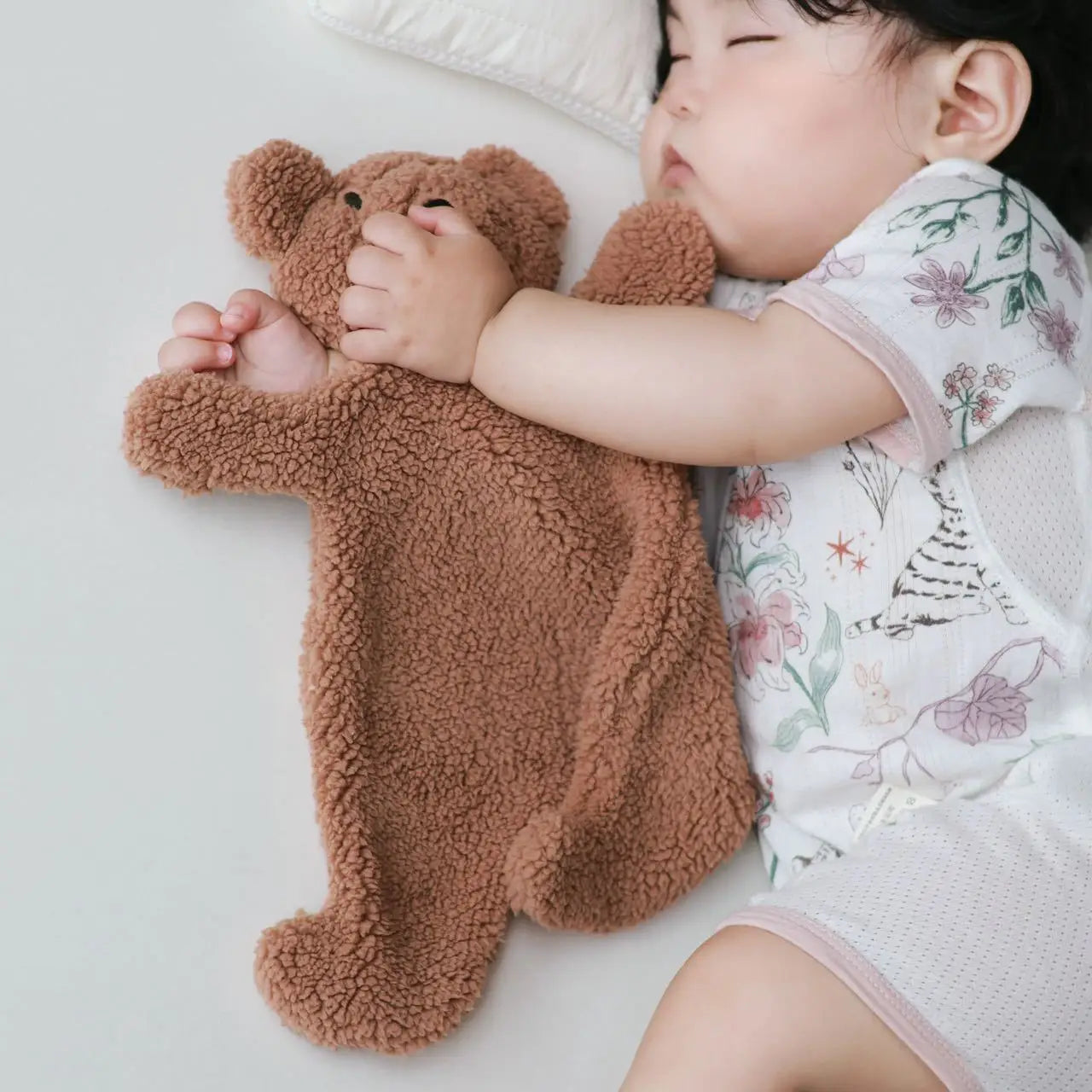 Poupée de Chiffon Dormeuse pour Nouveau-Né | Doudou Réconfortant Premier Âge