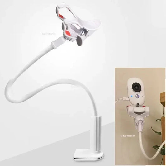 Support Universel pour Écoute-Bébé | Bras Long Flexible Réglable pour Berceau