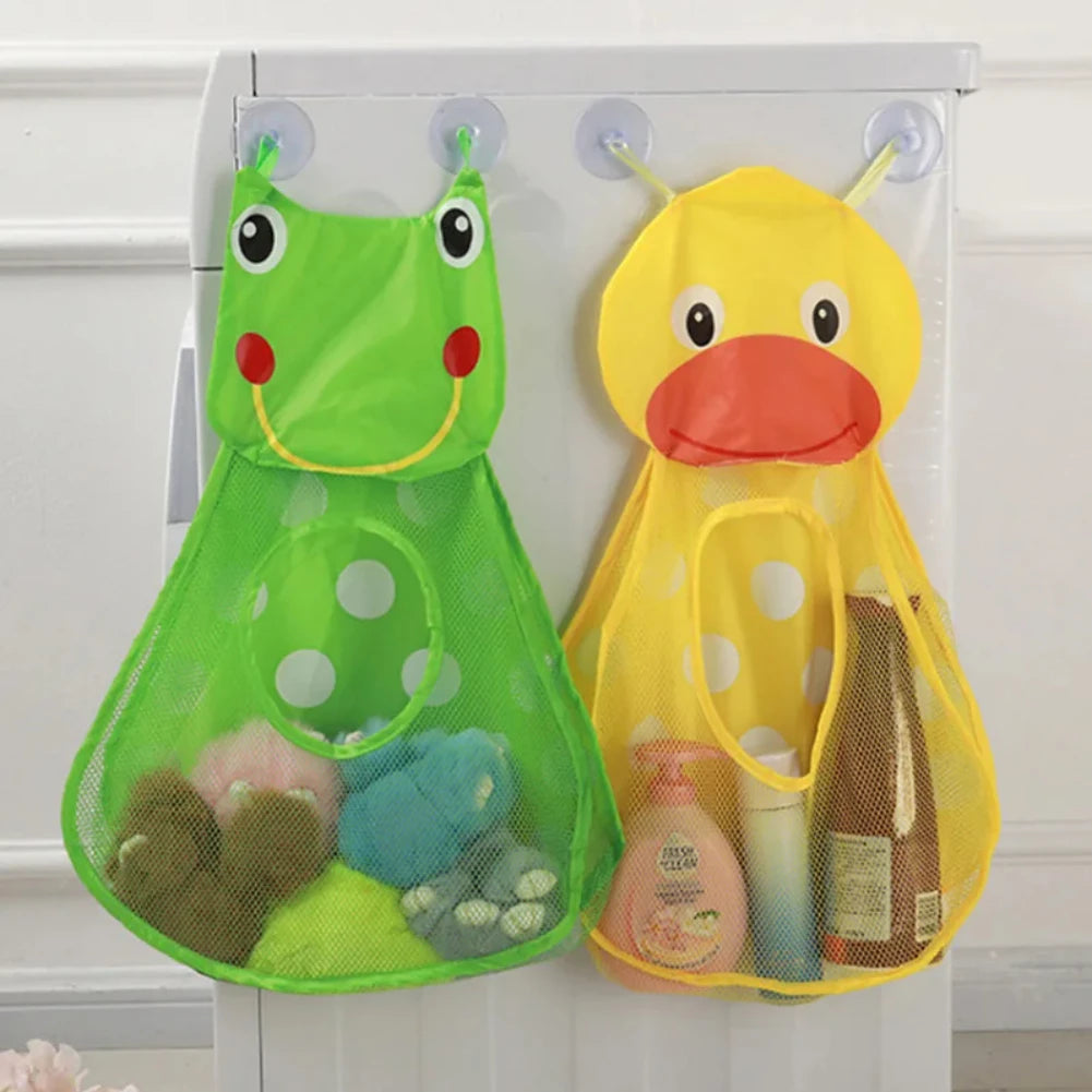 Filet de Rangement pour Jouets de Bain à Ventouses